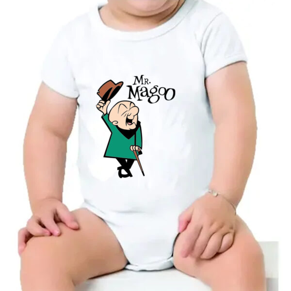 Body infantil Mr Magoo - Imagem 4