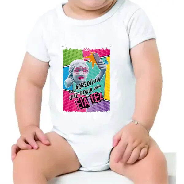 Body infantil Mulher acreditou e fez - Imagem 4