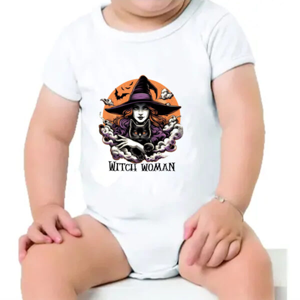 Body infantil Mulher bruxa - Imagem 4