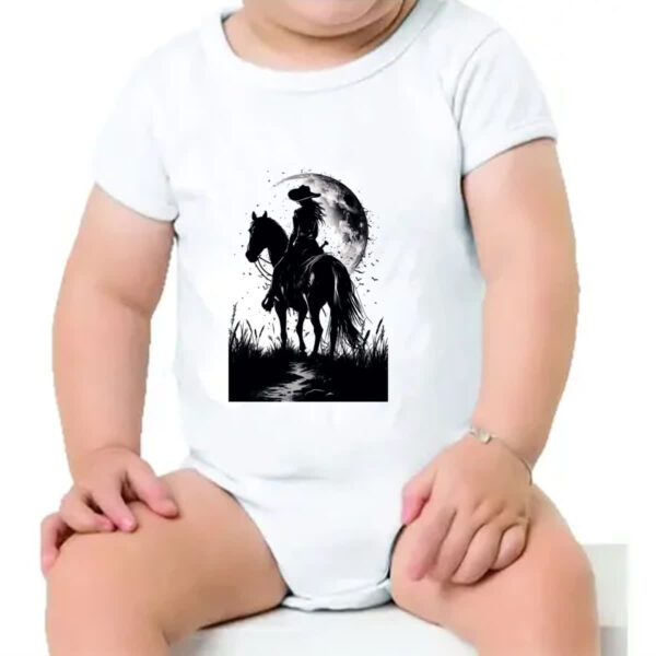 Body infantil Mulher cowgirl sunset PB - Imagem 4