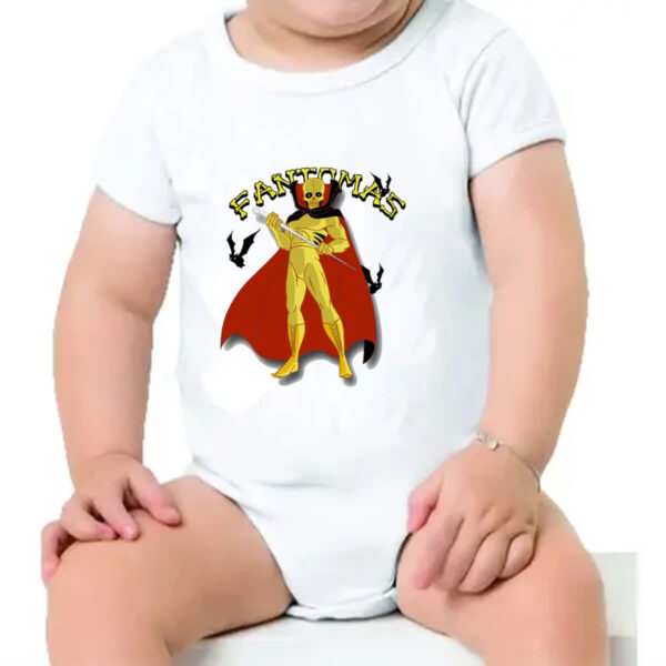 Body infantil Nostalgia Fantomas - Imagem 4