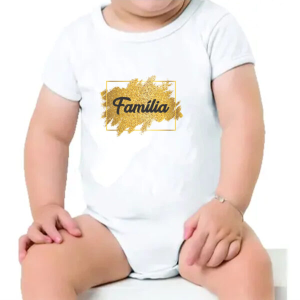 Body infantil Ano novo familia - Imagem 4