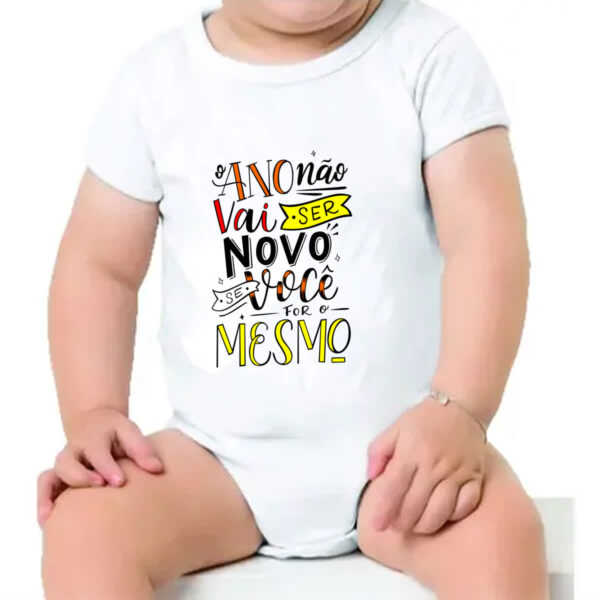 Body infantil Ano novo nao vai ser - Imagem 4