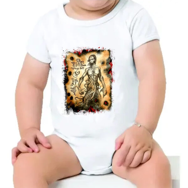 Body infantil Necronomicon Fragmento Cthulhu Larp - Imagem 4