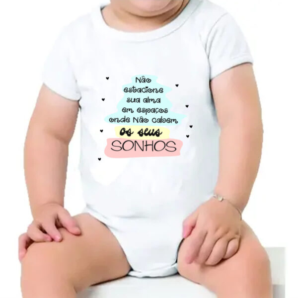 Body infantil Nao estacione sua alma - Imagem 4