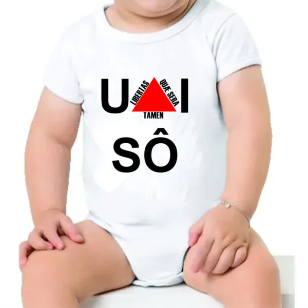 Body infantil Uai so - Libertas quae sera tamen - Imagem 4