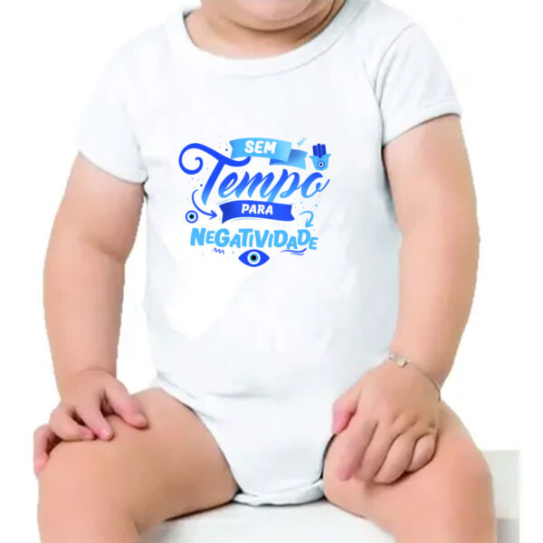 Body infantil Olho grego tempo negatividade - Imagem 4
