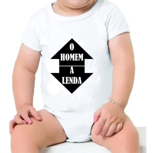 Body infantil O homem a lenda - Imagem 4