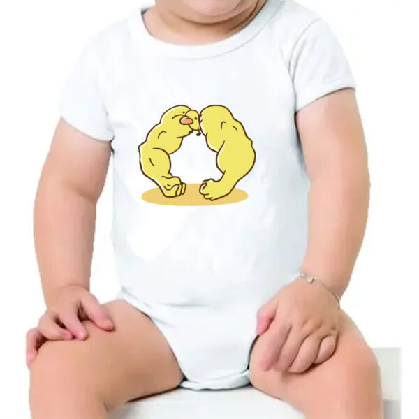 Body infantil Pato Maromba Academia - Imagem 4