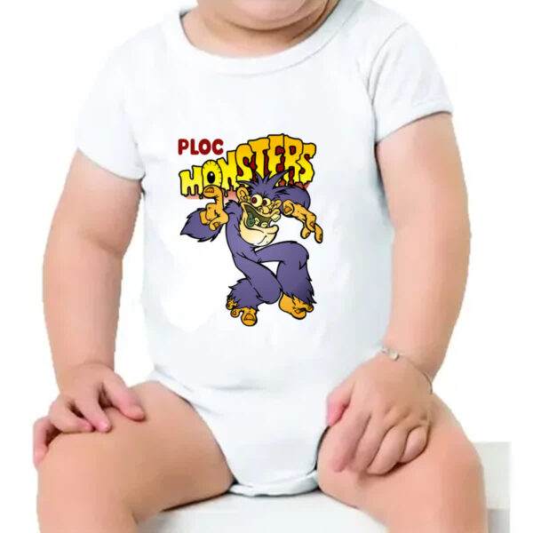 Body infantil Ploc Monsters Nostalgia 1 - Imagem 4