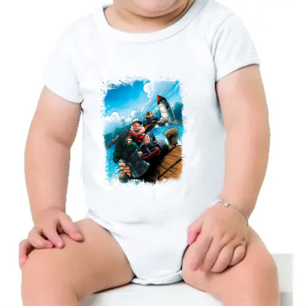 Body infantil Popeye Kart - Imagem 4