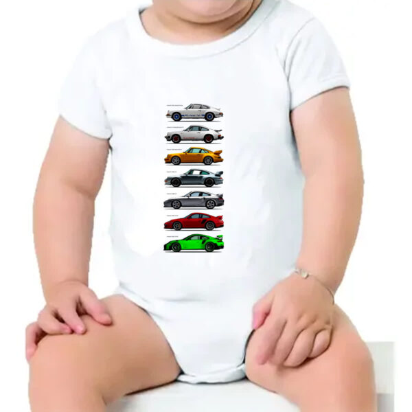 Body infantil Porche Carrera Series - Imagem 4