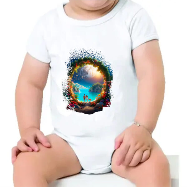 Body infantil Portal para o paraiso - Imagem 4