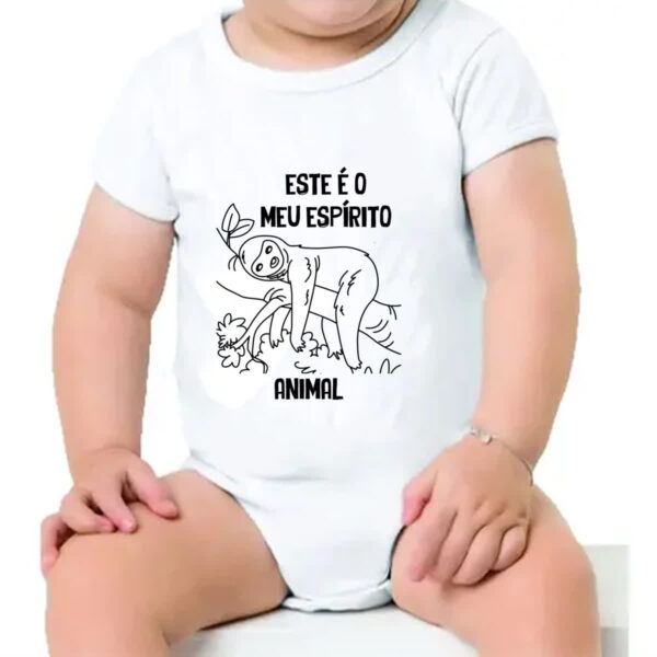 Body infantil Preguica Este e o meu espirito animal - Imagem 4