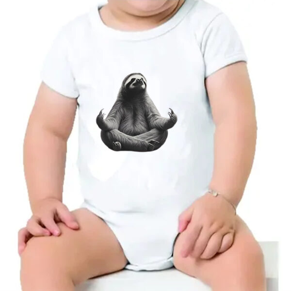 Body infantil Preguica adamaste - Imagem 4