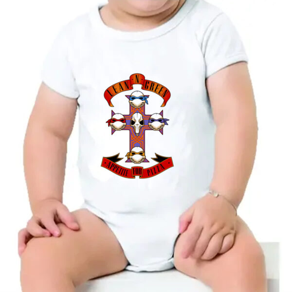 Body infantil Appetite for pizza - Imagem 4
