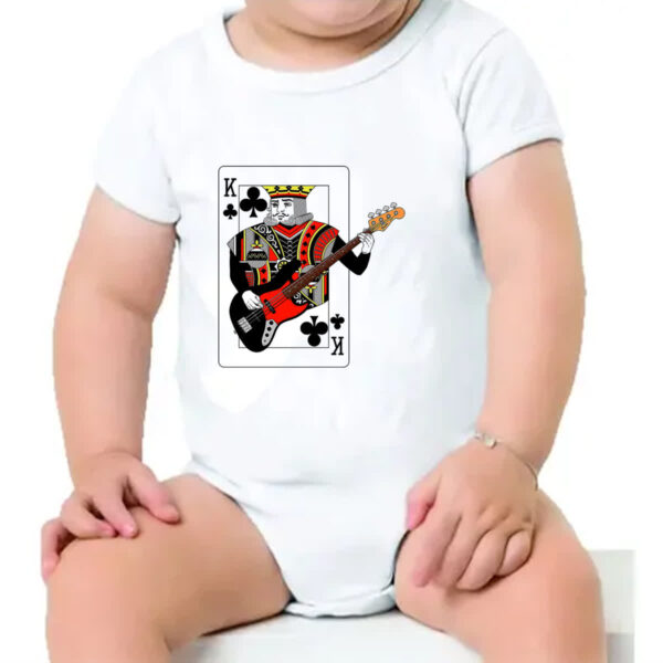 Body infantil Rei de Paus do Rock - Imagem 4