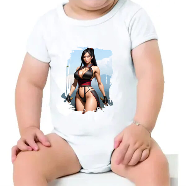 Body infantil Samurai girl on sky - Imagem 4