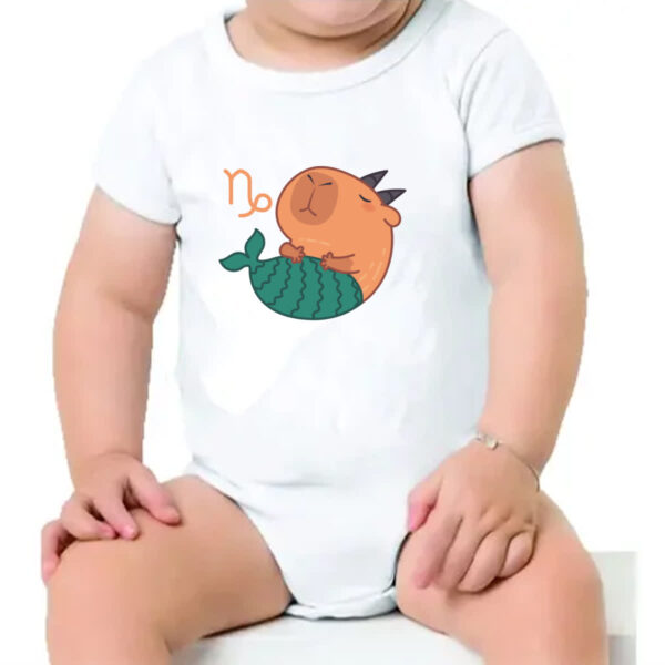 Body infantil Signo Capivara Capricornio - Imagem 4