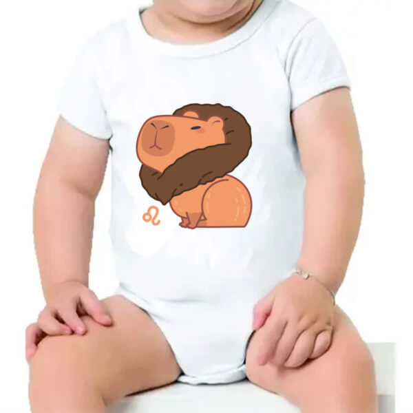 Body infantil Signo Capivara Leao - Imagem 4