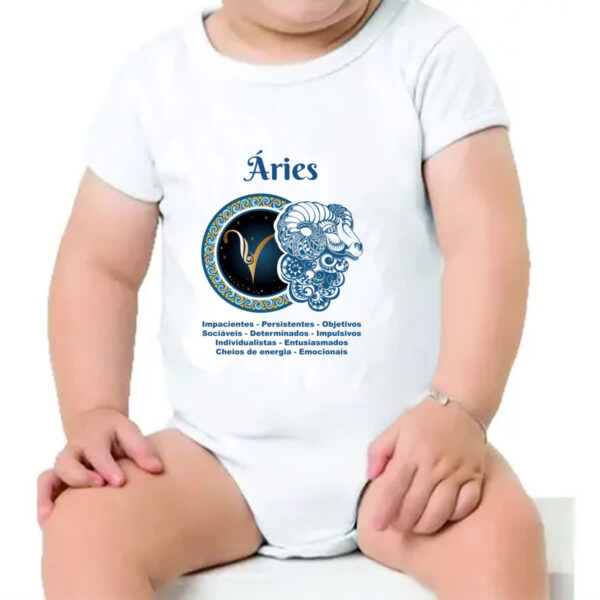 Body infantil Signo de Aries adjetivos - Imagem 4