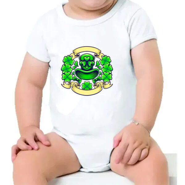 Body infantil ST Patricks Day Cartola - Imagem 4