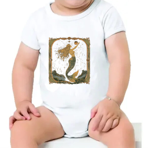 Body infantil Sereia constelacao - Imagem 4
