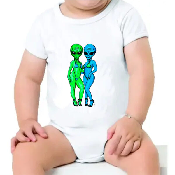 Body infantil Sexy Aliens - Imagem 4