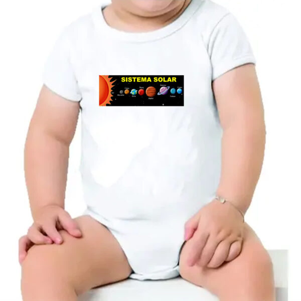 Body infantil Sistema solar noite - Imagem 4