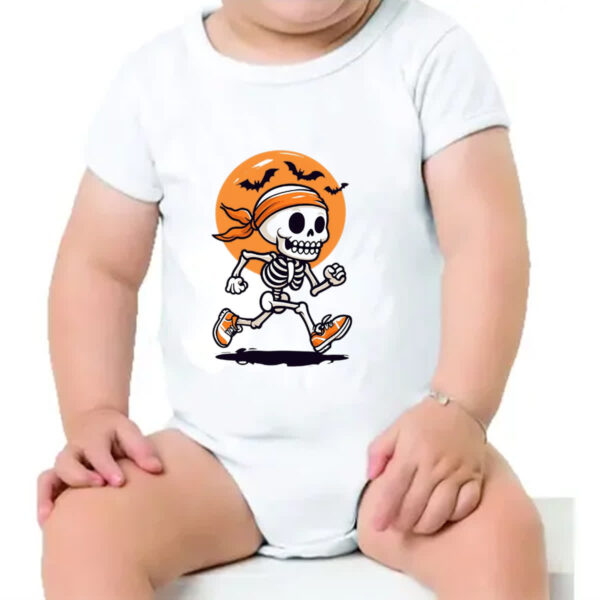 Body infantil Skull fitness - Imagem 4