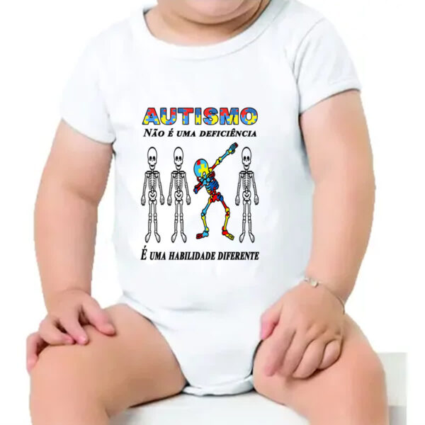 Body infantil Autismo nao deficiencia habilidade diferente - Imagem 4