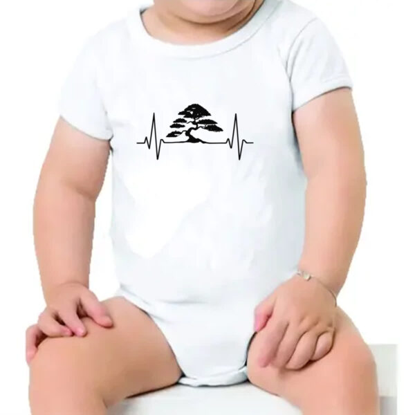 Body infantil Batimento cardiaco bonsai - Imagem 4