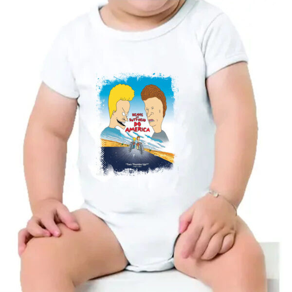 Body infantil Beavis and Butthead Thumbs Up - Imagem 4