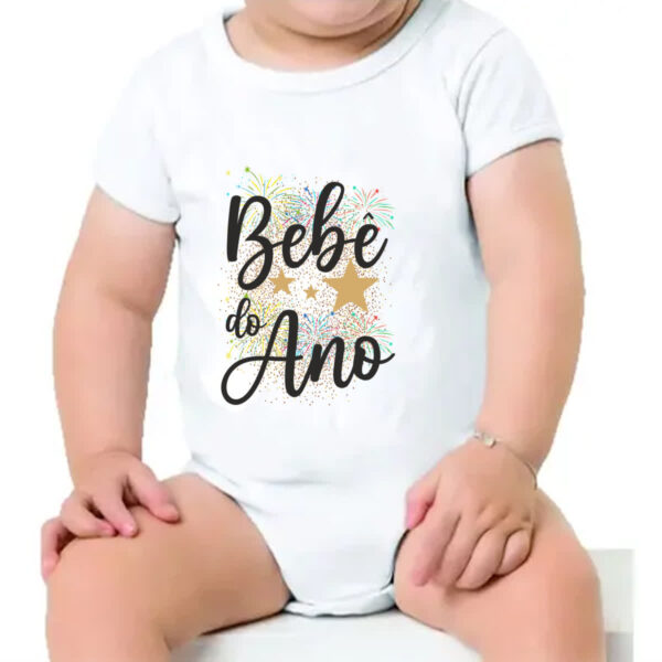 Body infantil Bebe do ano - Imagem 4