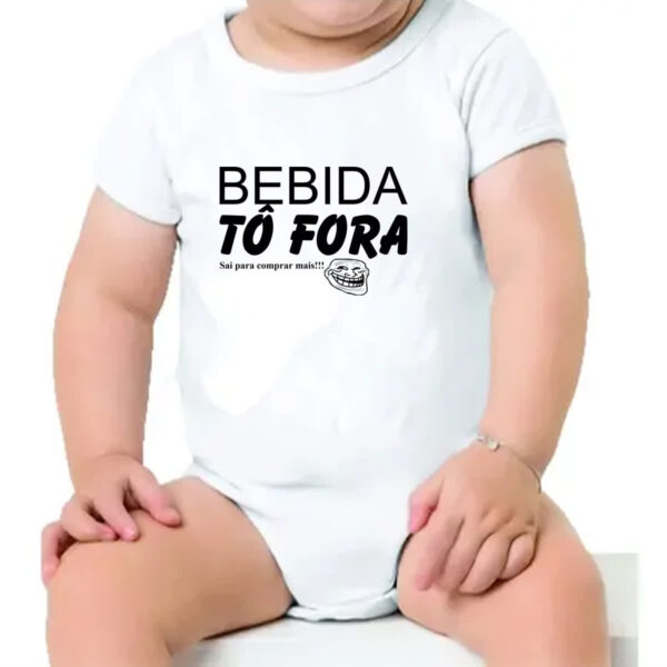 Body infantil Bebida to fora sai para compra mais - Imagem 4