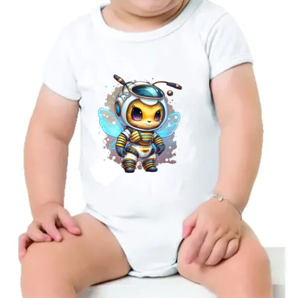 Body infantil Abelha astronauta - Imagem 4