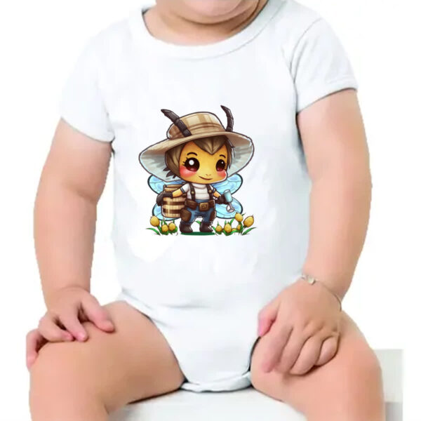 Body infantil Abelha fazendeira - Imagem 4