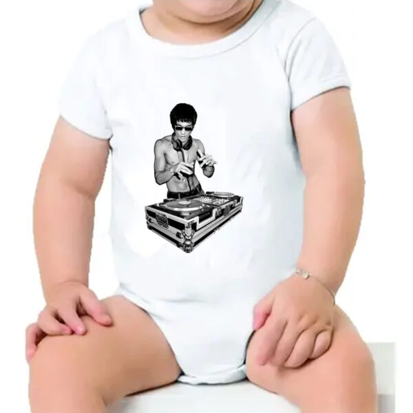 Body infantil Bruce Lee DJ - Imagem 4