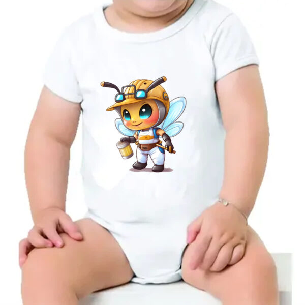 Body infantil Abelha operaria - Imagem 4