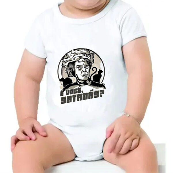 Body infantil Bruxa do 71 e voce satanas - Imagem 4