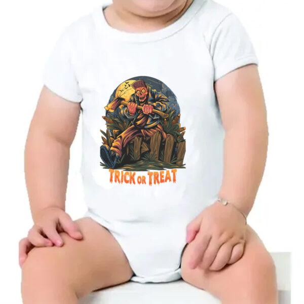 Body infantil Halloween Trick or Treat - Imagem 4