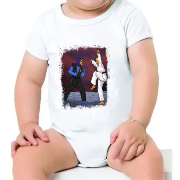 Body infantil He-Man Karate Kid parodia - Imagem 4
