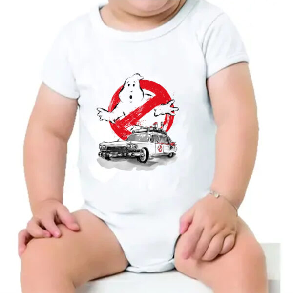 Body infantil Caca Fantasmas Ghostbusters Ecto-1 - Imagem 4