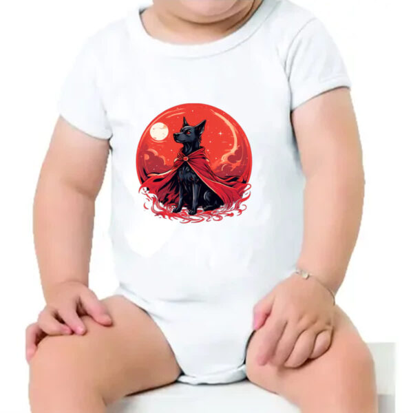 Body infantil Cachorro vampiro - Imagem 4