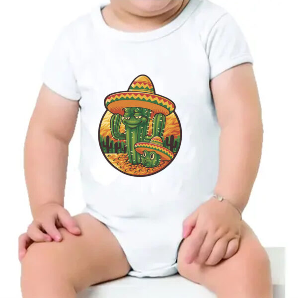 Body infantil Cacto Mexicano - Imagem 4