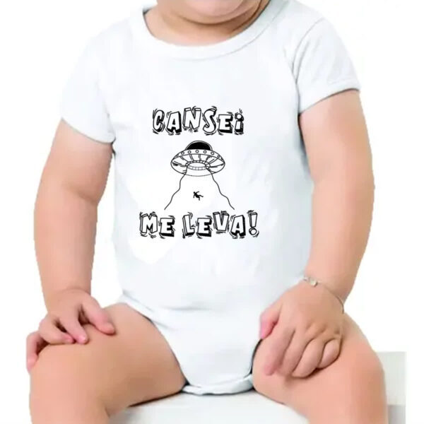 Body infantil Cansei me leva - Imagem 4
