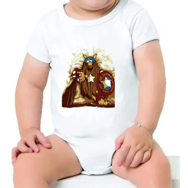 Body infantil Capitao Cavermerica - Imagem 4