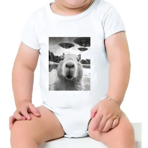 Body infantil Capivara UFOs - Imagem 4