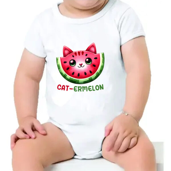 Body infantil Cat-Ermelon - Imagem 4