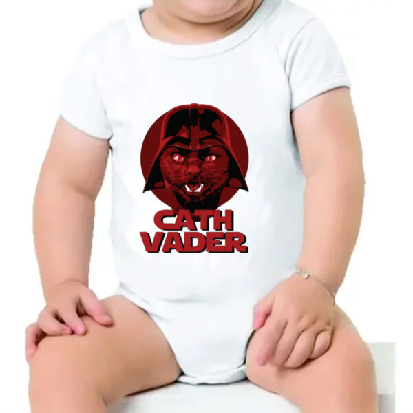 Body infantil Cath Vader - Imagem 4